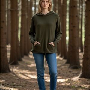 Max Studio Olive Green Sweater
